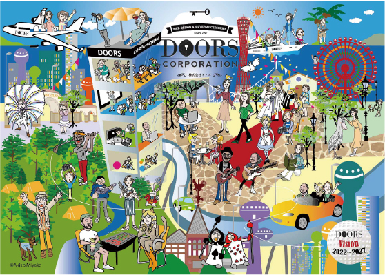 株式会社ドアズ　Vision 2022-2027　私たちが目指す未来